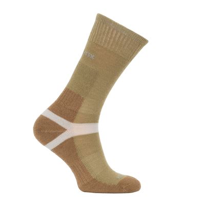 Socks MERINO OLIVE/COYOTE