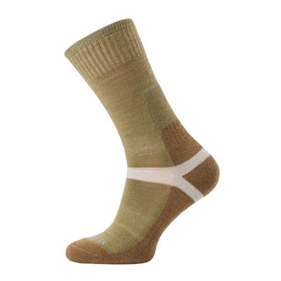 Socks MERINO OLIVE/COYOTE