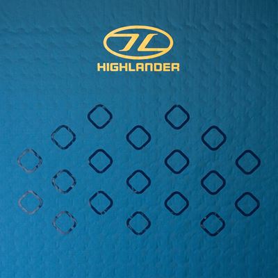 Self-Inflating Sleeping Mat Anti-slip KIP MAT 50 mm DEEP BLUE HIGHLANDER SM131-DB 3