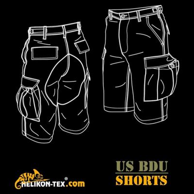 Shorts BDK rip-stop 3-COL DESERT