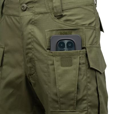 CARGO shorts rip-stop stretch OLIVE GREEN Helikon-Tex® SP-CRO-SP-02 7