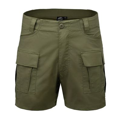 CARGO shorts rip-stop stretch OLIVE GREEN