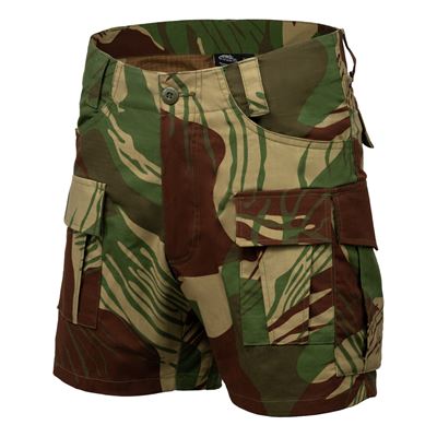 CARGO shorts rip-stop stretch RHODESIAN CAMO Helikon-Tex® SP-CRO-SP-1K 2
