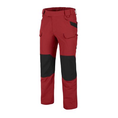 OUTDOOR TACTICAL® Softshell Pants Crimson Sky / Black