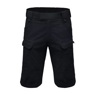 URBAN TACTICAL short pants rip-stop stretch BLACK Helikon-Tex® SP-UTK-SP-01 2