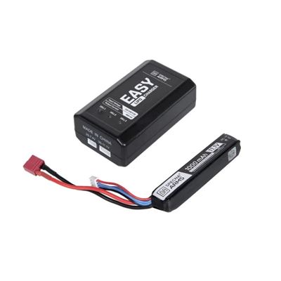 Set EASY LIPO CHARGER and battery 11.1V 1000mAh, 20C - Stick (buffer)