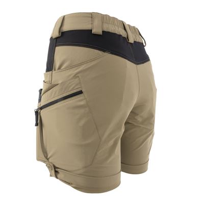 Women´s shorts OTS® VersaStretch® Lite 8,5" KHAKI/BLACK