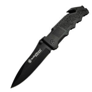 Folding Knife S&W BORDER GUARD 2 BLACK