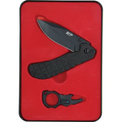 Folding Knife 1188459 and Bottle Opener BLACK