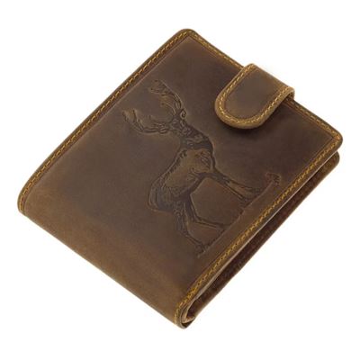 Hunter leather wallet GreenDeed DEER