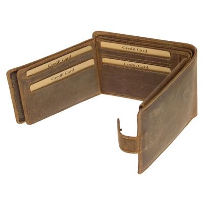 Hunter leather wallet GreenDeed DEER