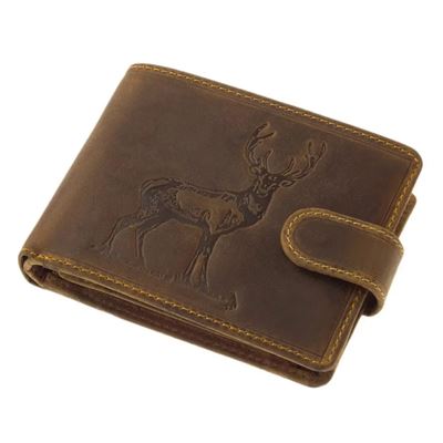 Hunter leather wallet GreenDeed DEER