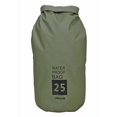 Waterproof Bag ELUWA OCEAN PACK with Shoulder Straps GREEN