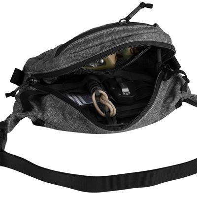 Waist Bag POSSUM® BLACK/GREY MELANGE