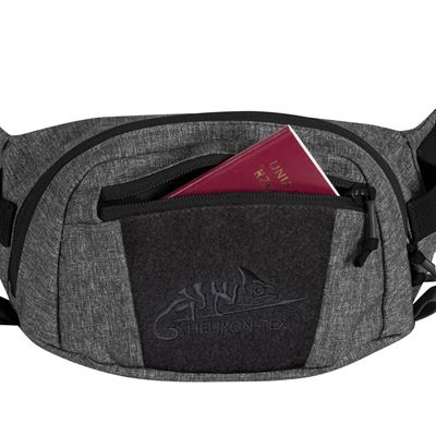 Waist Bag POSSUM® BLACK/GREY MELANGE