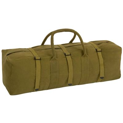 ROPE HANDLE 75 cm canvas tool bag – GREEN HIGHLANDER TB004-OG 3