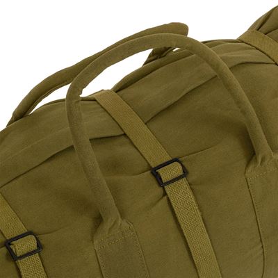 ROPE HANDLE 75 cm canvas tool bag – GREEN HIGHLANDER TB004-OG 2