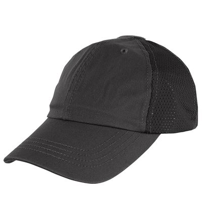 Hat baseball TEAM CAP MESH BLACK