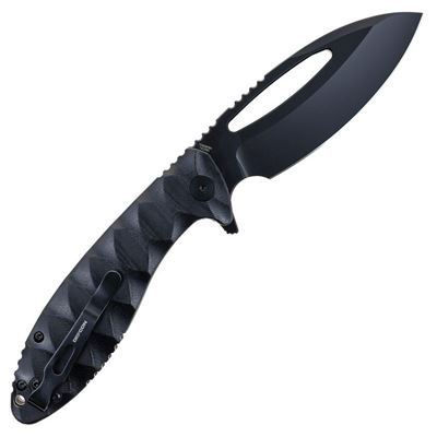 Folding knife NEO-SHILIN F smooth blade BLACK DEFCON TD009FBK 4