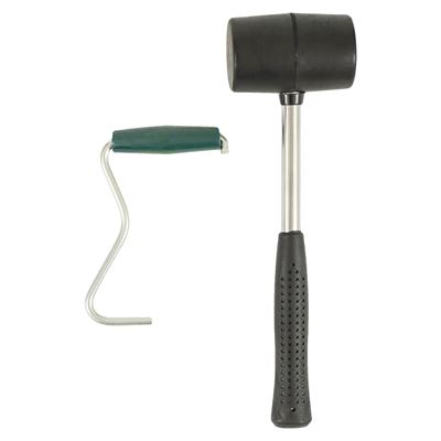 Rubber Tent Mallet and Puller