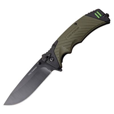 Folding Knife linerlock A/O GREEN