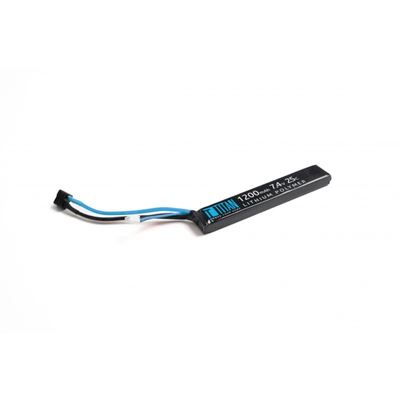 Battery Li-Pol 7,4V 1200mAh, 25C - Stick (buffer)