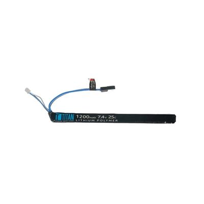 Battery Li-Pol 7.4V 1200mAh, 25C (Tamiya) - Stick (AK)