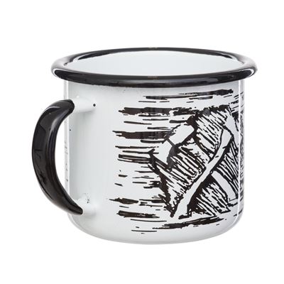 AXE ENAMEL MUG 0,35L