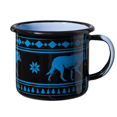 WOLF ENAMEL MUG 0,35L