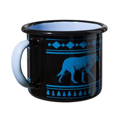 WOLF ENAMEL MUG 0,35L