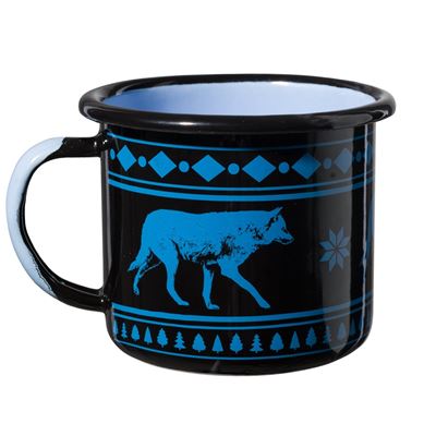 WOLF ENAMEL MUG 0,35L