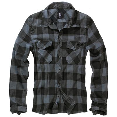 CHECK checkered shirt Grey / Black