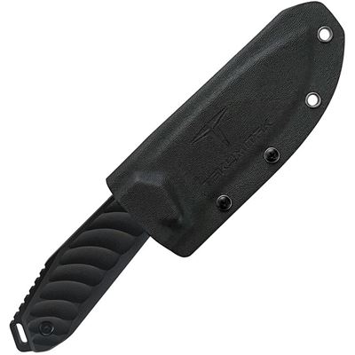 Fixed blade knife TAKUMI with sheath BLACK