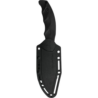 Fixed blade knife OBSIDIAN with sheath BLACK