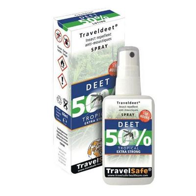 Insect repellent 50% DEET Traveldeet