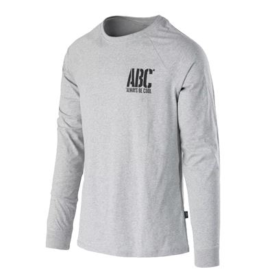 T-SHIRT ALWAYS BE COOL long sleeve GREY MELANGE