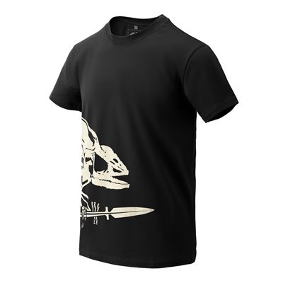 BLACK FULL BODY SKELETON T-shirt