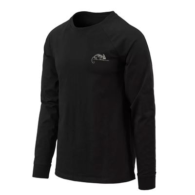 T-SHIRT HELIKON-TEX LOGO long sleeve BLACK