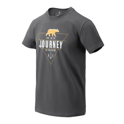 T-SHIRT JOURNEY TO PERFECTION SHADOW GREY