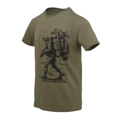 T-SHIRT LIGHT INFANTRY OLIVE GREEN