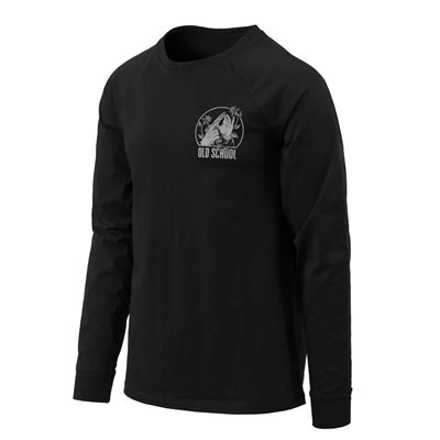 T-SHIRT OLD SCHOOL long sleeve BLACK