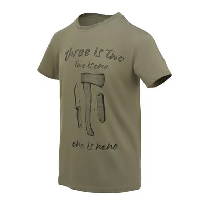 T-SHIRT ONE IS NONE OLIVE GREEN