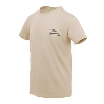 T-SHIRT FRONT TOWARD ENEMY KHAKI