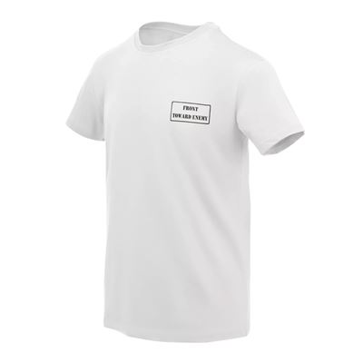 T-SHIRT FRONT TOWARD ENEMY WHITE