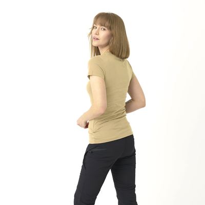 Women´s T-SHIRT SLIM ORGANIC KHAKI