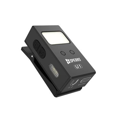 Flashlight U1 RGB rechargeable, 500 lumens, 75 meters, IP65