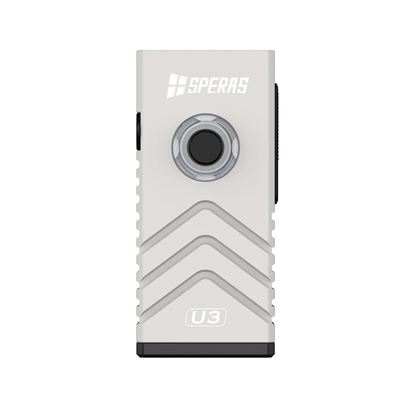 Flashlight U3 RGB for bycicle rechargeable, 700 lumens, 118 meters, IP68 WHITE SPERAS U3WHT-SP 2