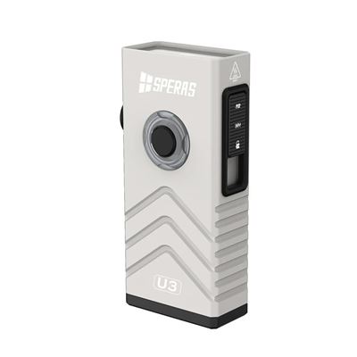 Flashlight U3 RGB for bycicle rechargeable, 700 lumens, 118 meters, IP68 WHITE SPERAS U3WHT-SP 3