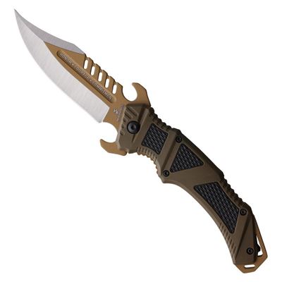 Folding Knife USMC Desert Ops Linerlock