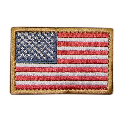 U.S. Flag patch color